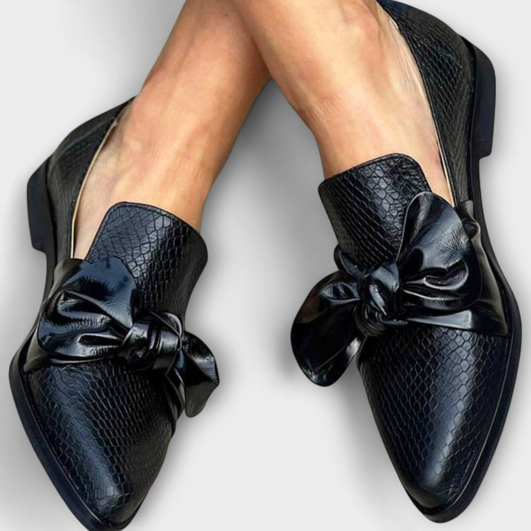 Claudia – Mocasines con Lazo