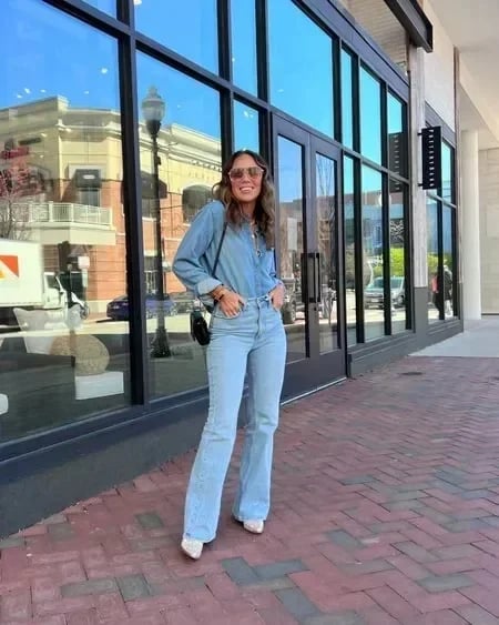 Jeans Ultra High Waist Stretch Flare