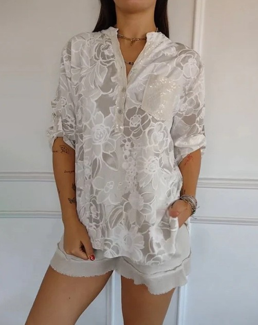 Julia | Blusa con estampado floral