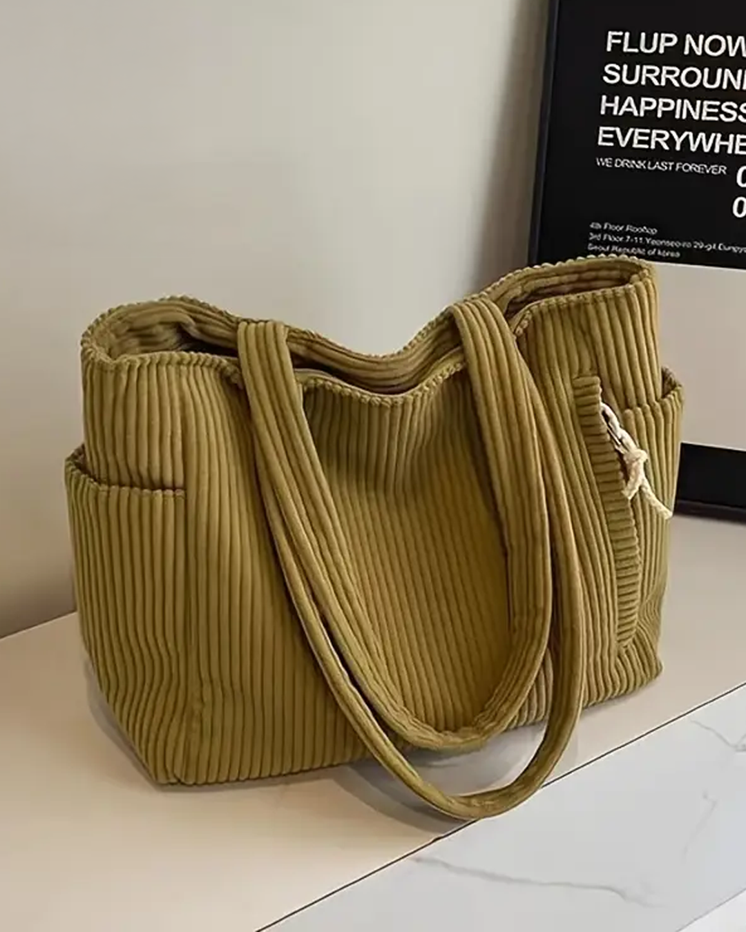 Estrella | Bolso con asas y detalle de cordón