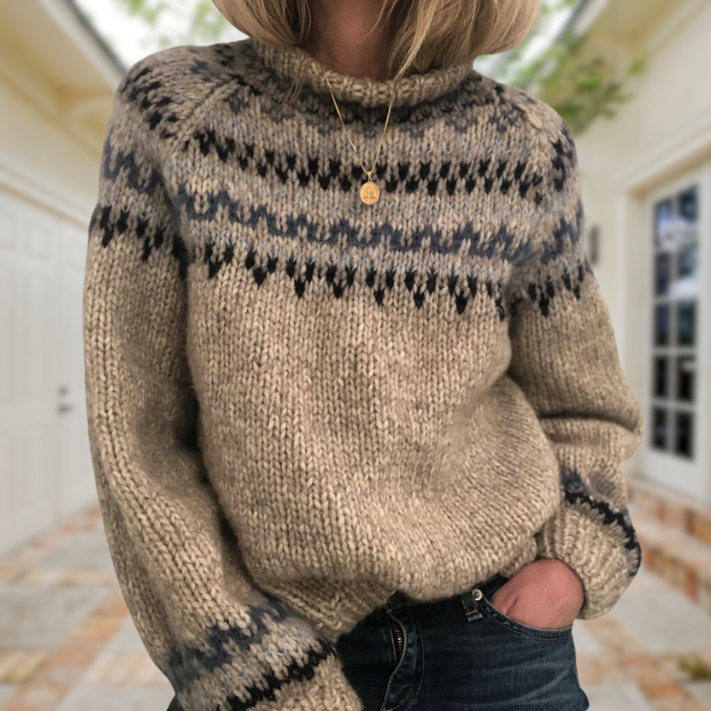 Layla | Suéter Retro Acogedor