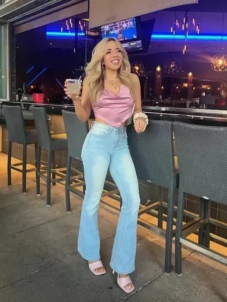 Jeans Ultra High Waist Stretch Flare