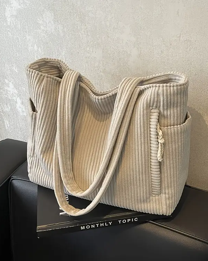 Estrella | Bolso con asas y detalle de cordón