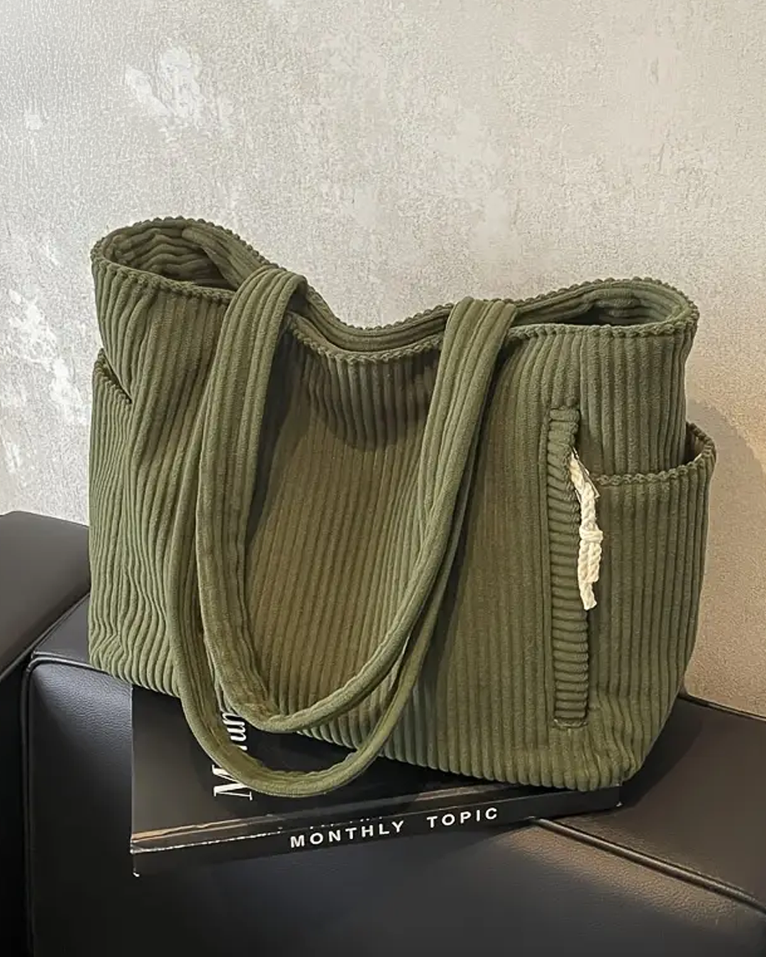 Estrella | Bolso con asas y detalle de cordón