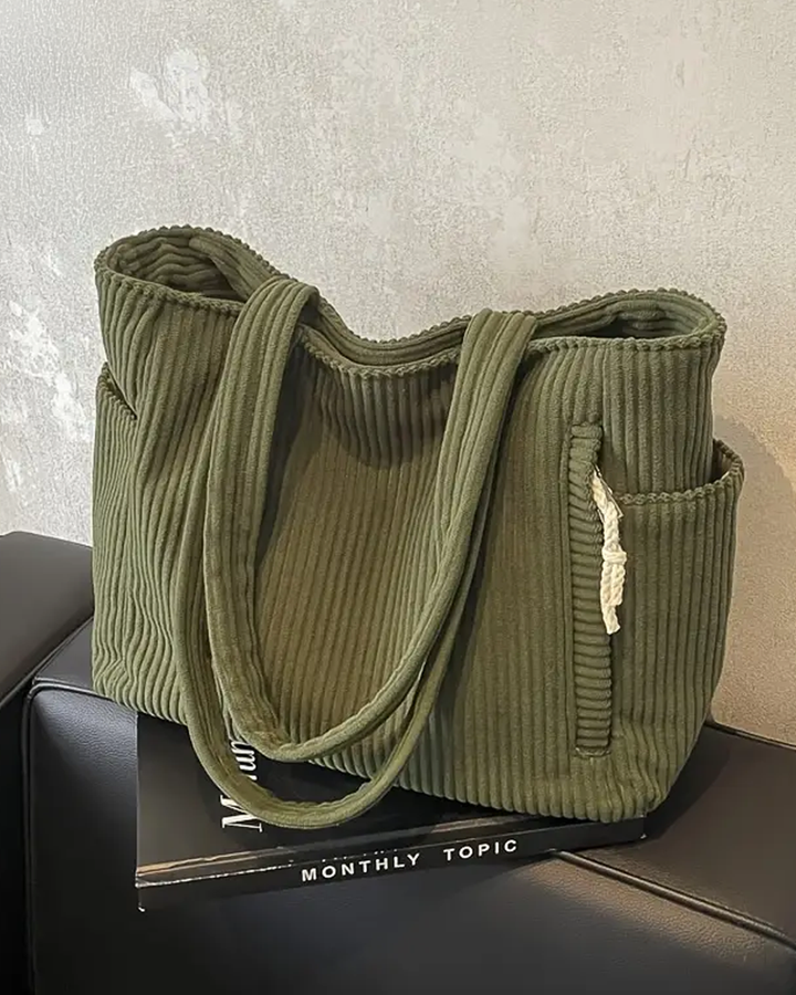 Estrella | Bolso con asas y detalle de cordón