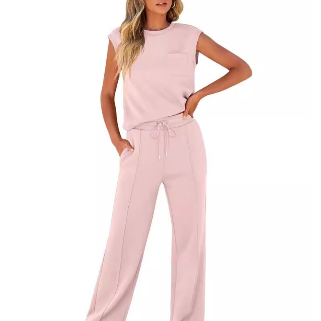 KAIYA | Conjunto informal y suave para el verano