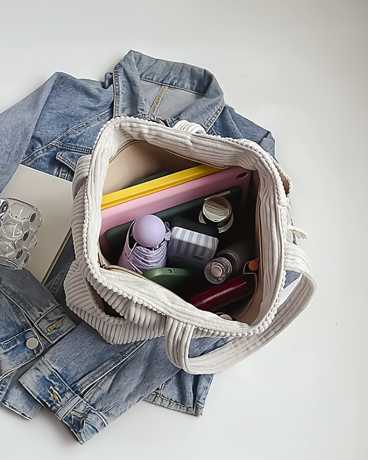 Estrella | Bolso con asas y detalle de cordón