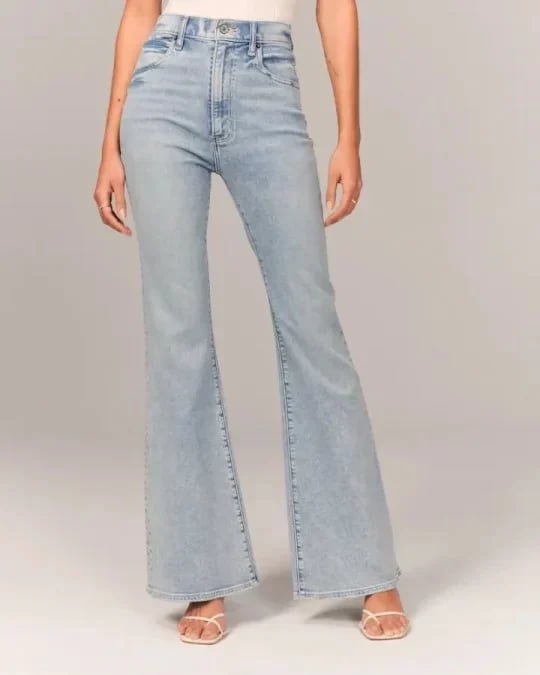 Jeans Ultra High Waist Stretch Flare