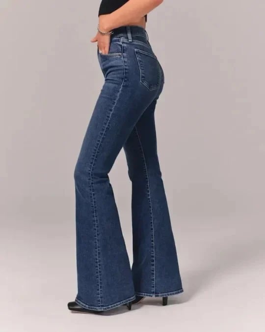 Jeans Ultra High Waist Stretch Flare