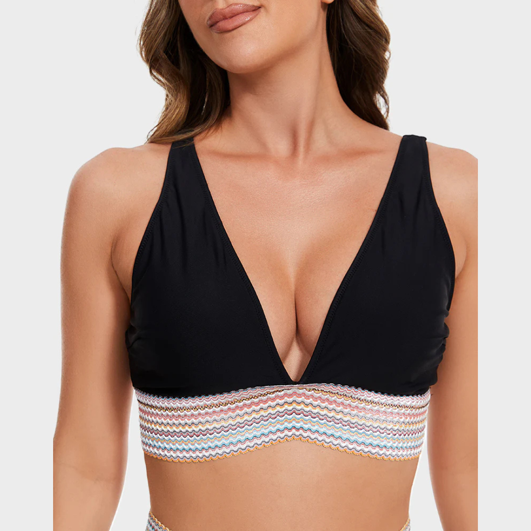 Nora | Conjunto de bikini de cintura alta