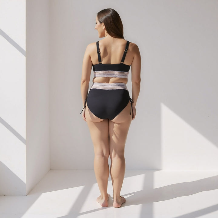 Nora | Conjunto de bikini de cintura alta