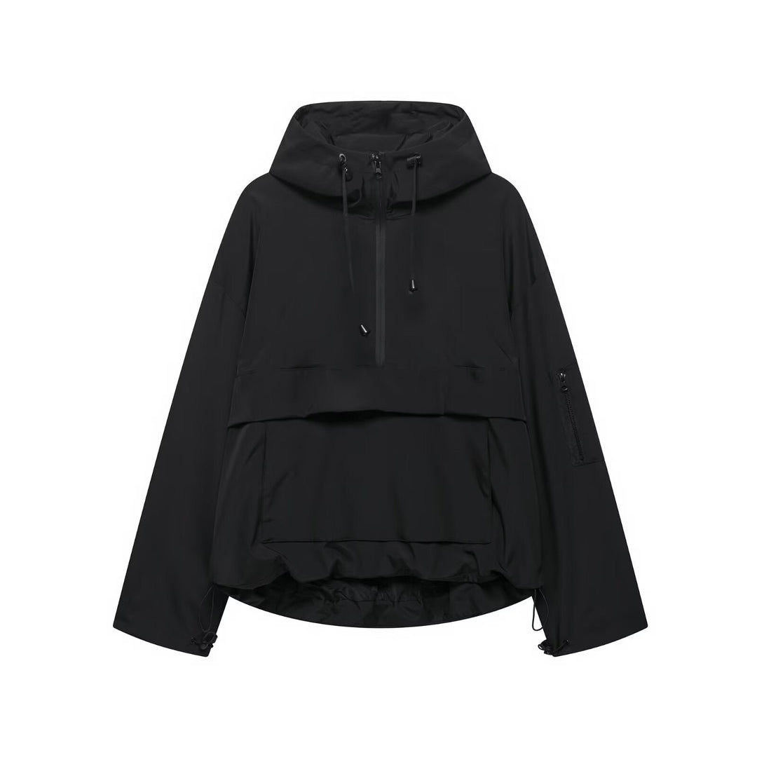 JASMINE | Chaqueta con capucha, tres capas y ajuste cómodo