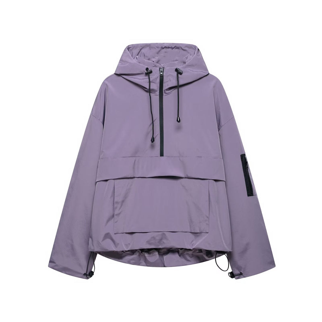 JASMINE | Chaqueta con capucha, tres capas y ajuste cómodo