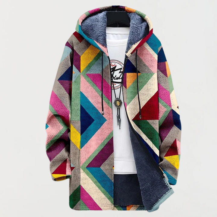 Zara | Cárdigan Artístico Geométrico