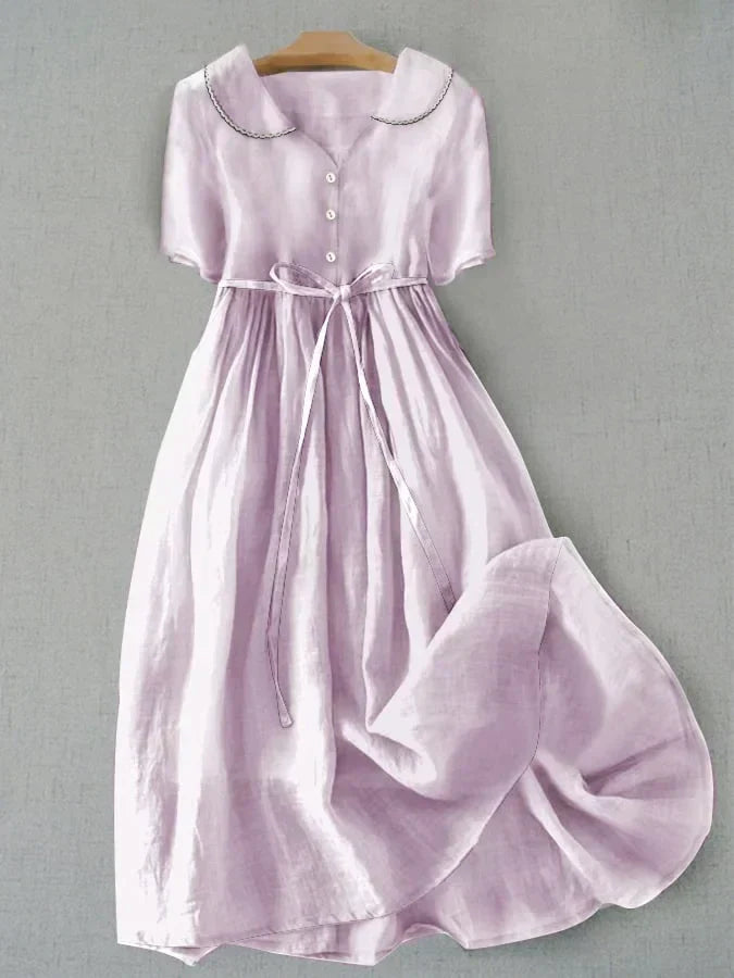 ISLA™ – Vestido Midi Fluido
