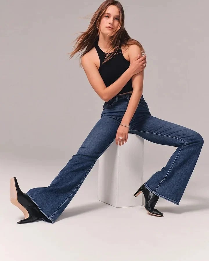 Jeans Ultra High Waist Stretch Flare