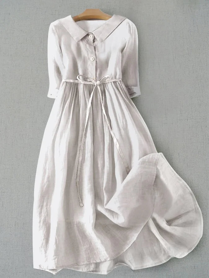 LUZ™ – Vestido Midi Fluido