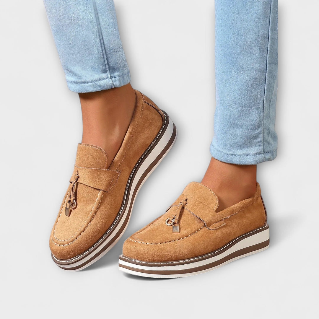 Halo – Mocasines Casual con Punta Redonda