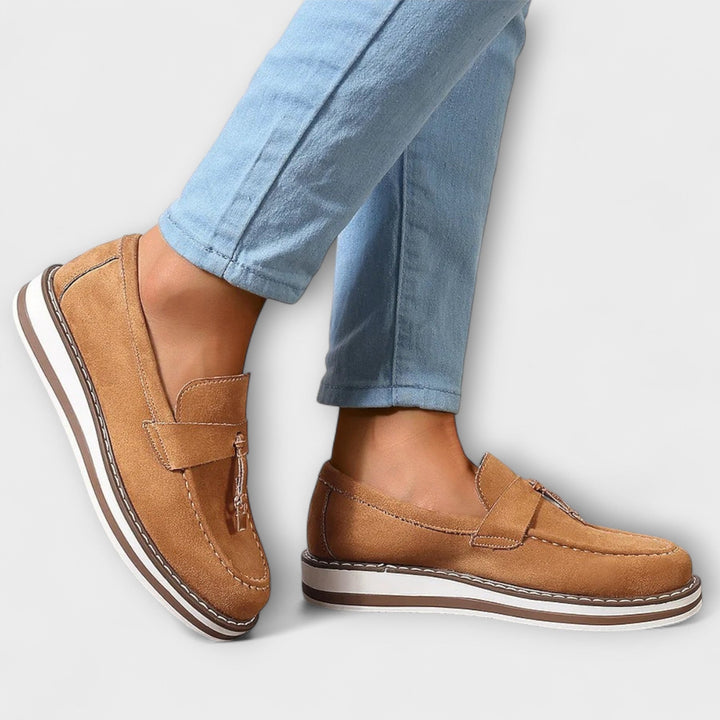 Halo – Mocasines Casual con Punta Redonda