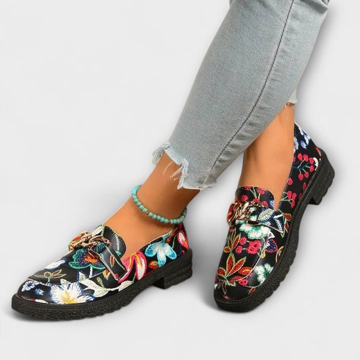 Orla – Zapatillas Multicolor con Estampado Floral