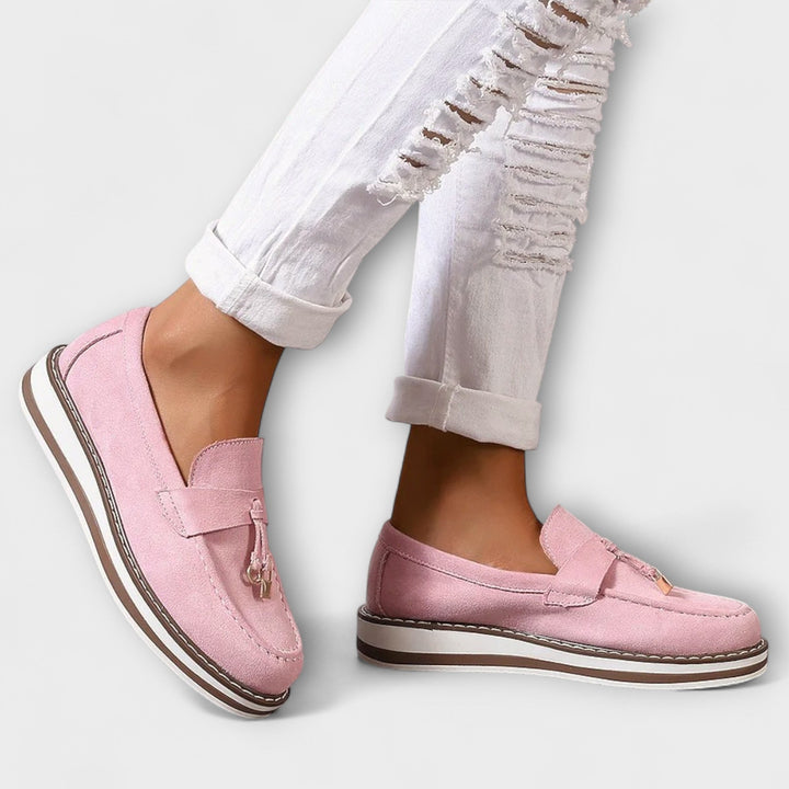 Halo – Mocasines Casual con Punta Redonda