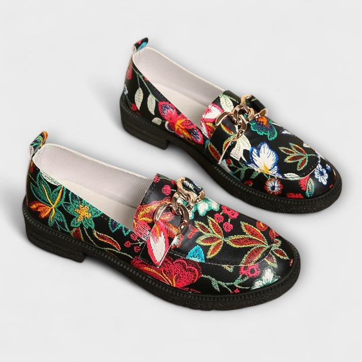 Orla – Zapatillas Multicolor con Estampado Floral
