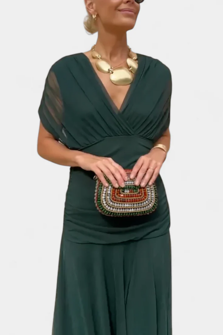 ALONDRA™ | Vestido con Estampado Floral Fantasía