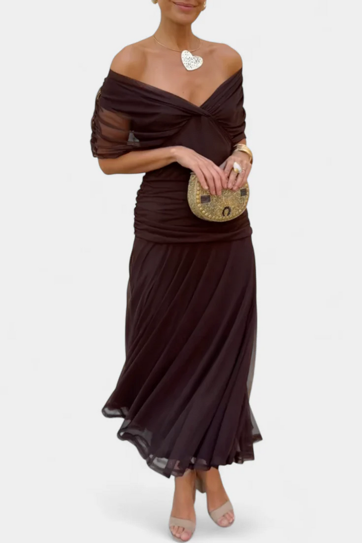 ALONDRA™ | Vestido con Estampado Floral Fantasía