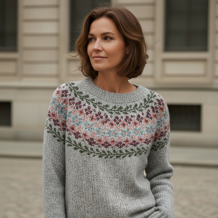 Silvana | Suéter Retro Acogedor