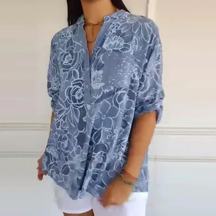Julia | Blusa con estampado floral