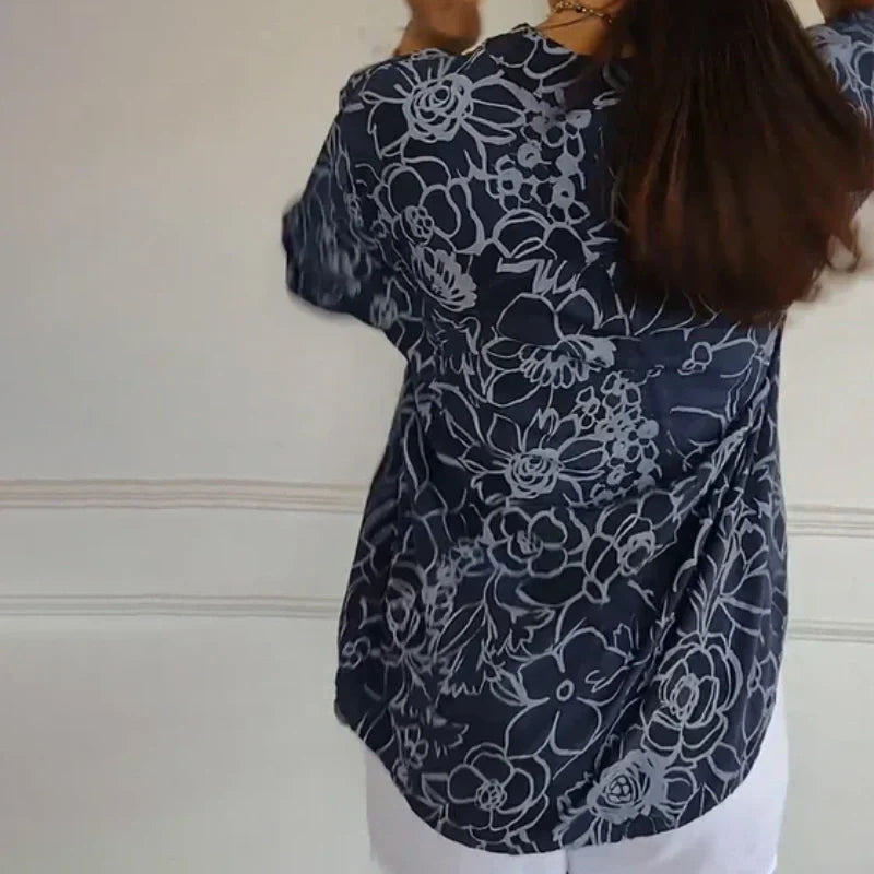 Julia | Blusa con estampado floral